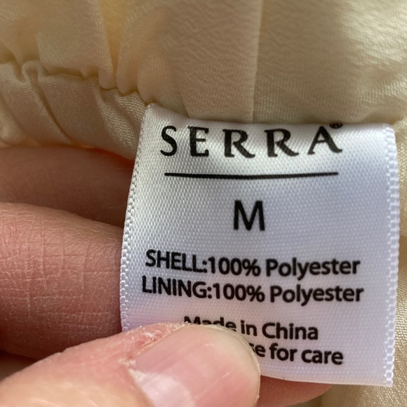 Serra Rose Gold Sequin Pullon Jogger Pants NWT - Picture 2 of 7